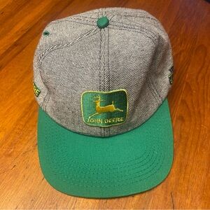 John Deere Green and Tweed Herringbone Hat